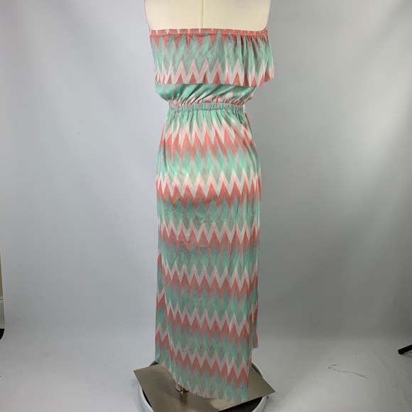 Cynthia Rowley Small Dress Sleeveless Waterfall - Picture 3 of 4